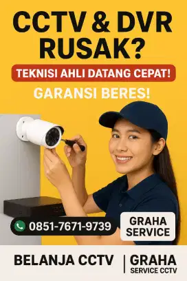 CCTV Mati Total? Teknisi Datang ke Tempat Anda