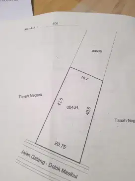 Rumah dan Tanah Jalan Galang - Dolok Masiul
