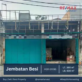 Dijual/Disewa Ruko Gandeng Lokasi Strategis Jembatan Besi Jakbar