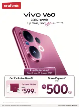 PREE ORDER VIVO V60 5G ZEIZZ KAMERA