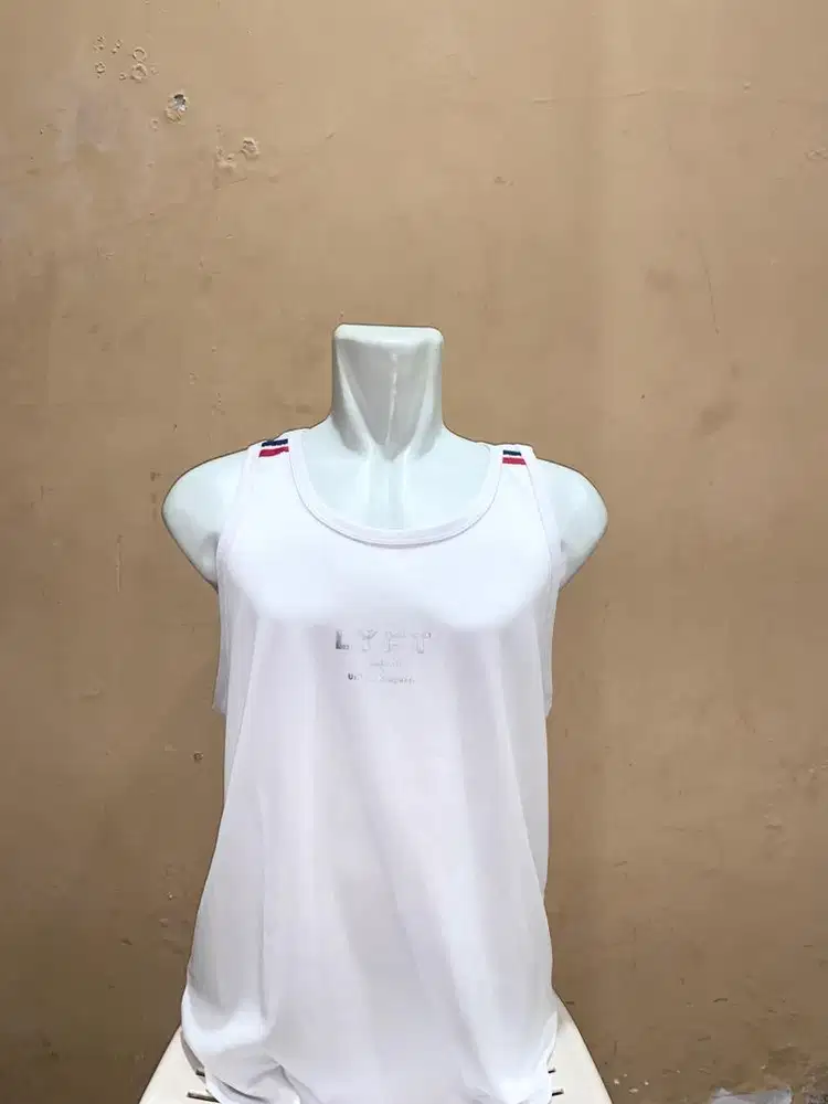 Singlet LYFT Ori Olahraga Warna Putih