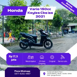 Honda Vario 150cc Keyles Cbs iss Esp Pgm_fi  Tahun 2021