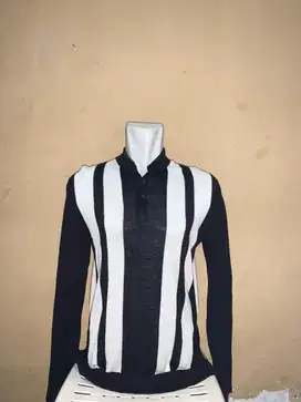 Knitwear H&M Ori Rajut Lengan Panjang Warna Hitam