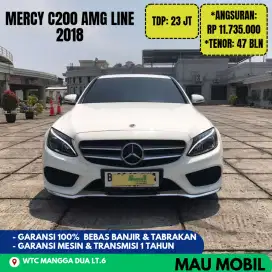 TDP 23JT, Mercy C200 C 200 AMG Line 2017/2018/2019/2020 Putih