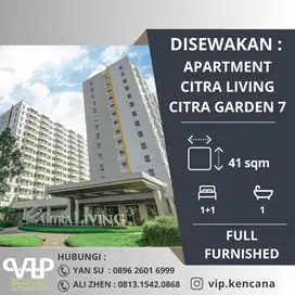 DISEWAKAN: Apartment Citra Living, Lotus, Citra 7, Kalideres, Jakbar