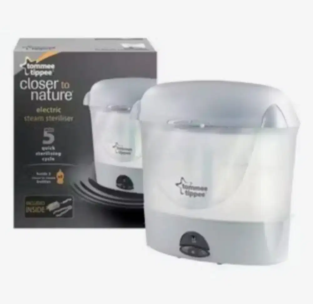 Electrik steamer sterilizer merk tommee tippee