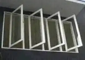 Jendela alumunium kaca
