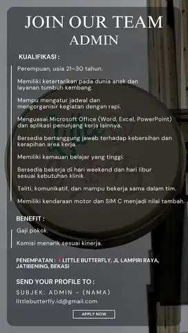 Admin Pelayanan