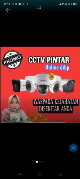 GROSIR TERMURAH PASANG CCTV ONLINE DI HP