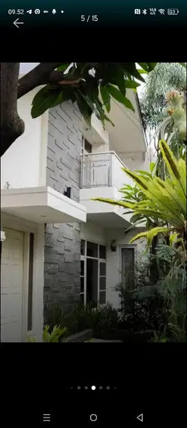 Di jual Rumah komplek Moh Toha (semi furnished)