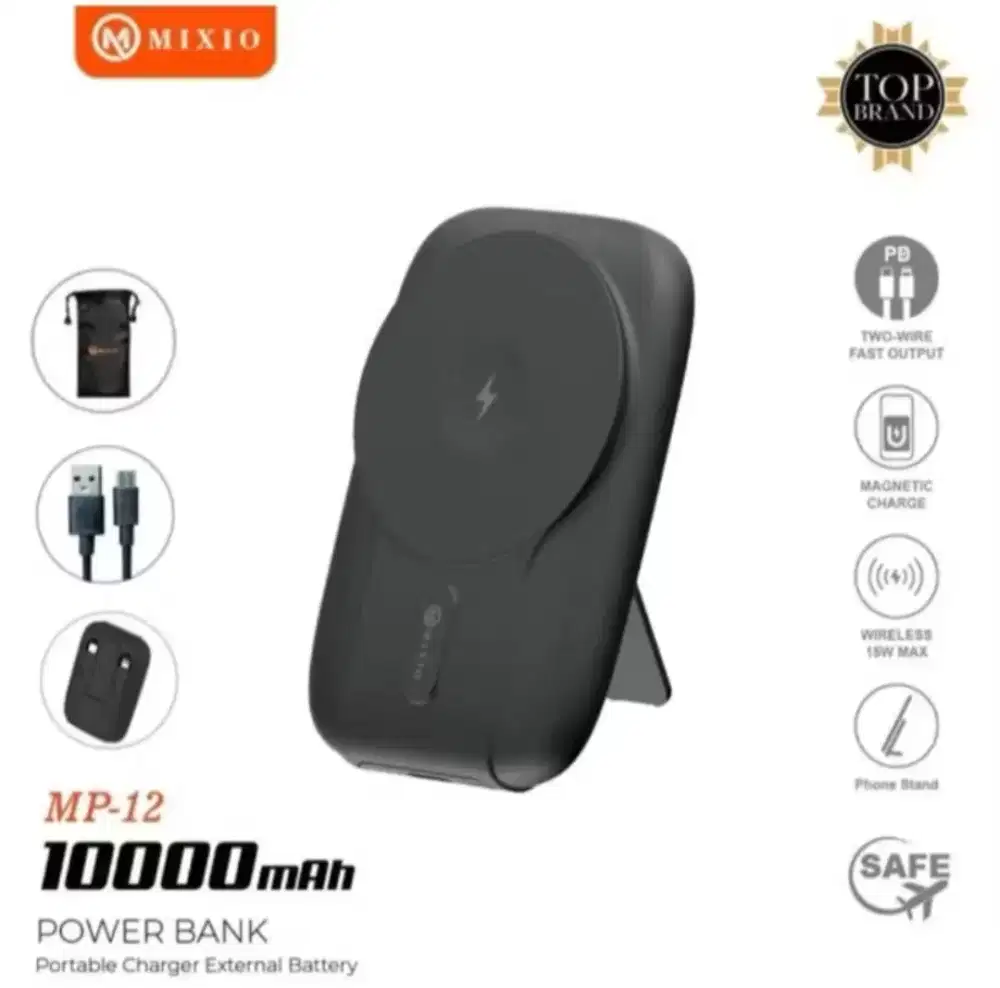 Wireless Battery Mixio Mp-12 10000 MAH