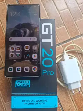 Infinix Gt 20 Pro 12+12/256 Silver mulus