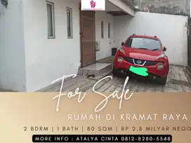Dijual Cepat Rumah di Kramat Jakarta Pusat