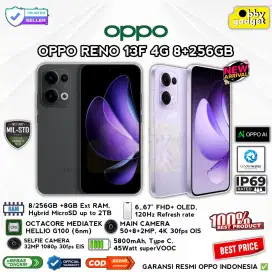 Oppo Reno 13F 4G 8+256,Cash/Kredit Promo tanpaDP, Cicilan ringan.