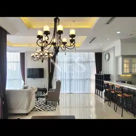 Senopati Suites Apartment 3 BR, 196 sqm, bagus, furnished, pusat kota