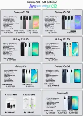 PROMO CICILAN SAMSUNG A SERIES BUNGA 0% FREE 2x CICILAN