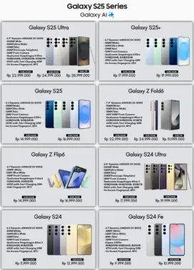 PROMO CICILAN SAMSUNG S SERIES BUNGA 0% DP 0% FREE 2x CICILAN