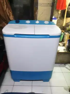 Jual mesin cuci merk sanken kpsitas 8kg fungsi normal