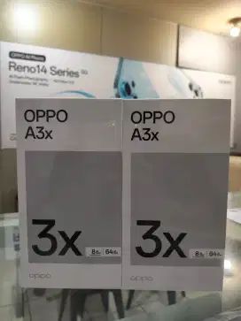 Oppo A3x 4+64,4+128 & 6+128, Cash/Kredit Promo tanpaDP, cicilan ringan