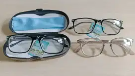 Kaca mata minus dan plus model trendy.