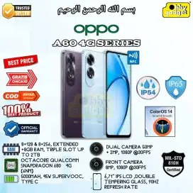 Oppo A60 8+128 & 8+256,Cash/Kredit Promo tanpaDP, cicilan ringan.