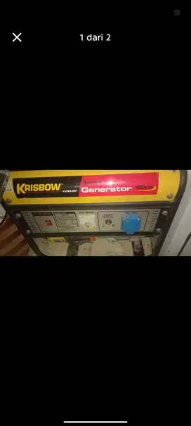 Genset Krisbow kw26 851