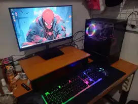 PC Rakitan core i5 fullset kondisi baru untuk desain edit & gaming