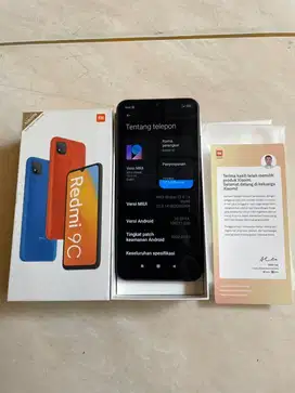 FORSALE !! REDMI 9C RAM 4/64 KELENGKAPAN FULLSET
