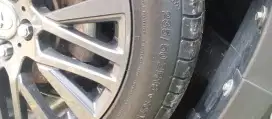 4 Velg+ban copotan Toyota Alphard ring 18