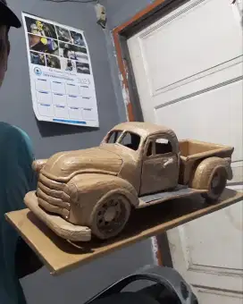 Miniatur kardus unik