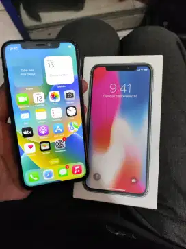 iphone X garansi Ibox full set Nominus
