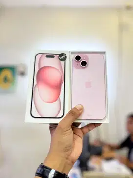 Iphone 15 128Gb Ibox Fullset Ori, Like New.. Garansi ON April 2026..