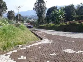 Lokasi datar di kaki gunung pangrango