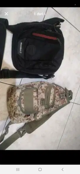 Dijual borong tas eiger dan tas army