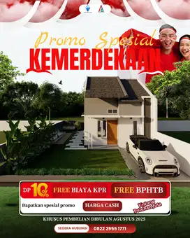 Rumah kota malang dengan halaman yang luas nyaman untuk masa pensiun