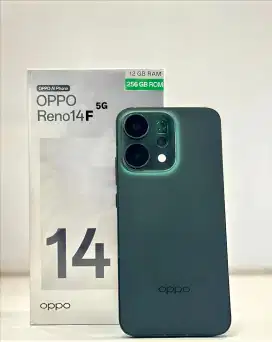 Oppo Reno 14f 5G  12/256  Baru garansi resmi open