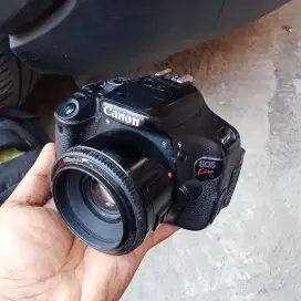 CANON EOS 600D LENSA FIX 50MM YN