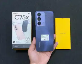 Realme C75x 8/128 Fullsheet Mulus Garansi 2026