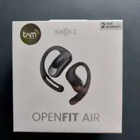 SHOKZ OPENFIT AIR BLACK GARANSI RESMI 2 TAHUN