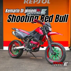 KAWASAKI DTREKER 250 HITAM  MERAH 2013 FULL SPEK