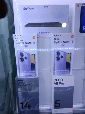 Ready Xiaomi note 14 bisa kredit dp 0