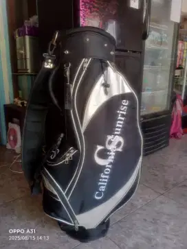Tas Golf brand  california sunrise kondisi 90% baik