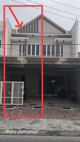 Dijual Ruko Baru Gress AREA KOMERSIAL RAMAI di Jalan Raya Jemursari !!