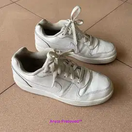 Nike Ebernon Low Women Shoes Triple White Original