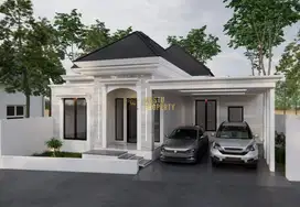 VILLA KLASIK DESIGN MINIMALIS, TANAH LUAS FULLY FURNISH