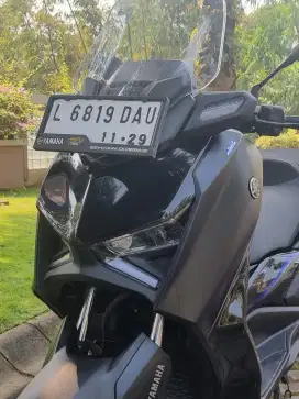 Odo 1rb ‼️ Yamaha New XMax 250 ABS Connected 2024 Hitam L Sby Koko Mtr