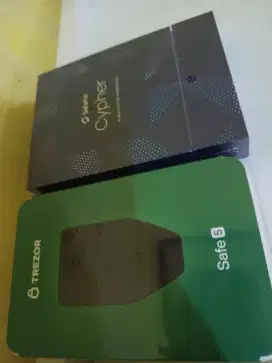 New Trezor safe 5 x safepal cypher board