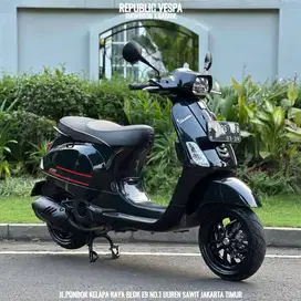 JUAL CEPET Vespa S 125 IGET LED Th 2020 WARNA HITAM FAVOURITE PERFEC