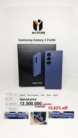 Samsung Z Fold 6 12/512 SEIN 26-08-2025 - Jum'at berkah