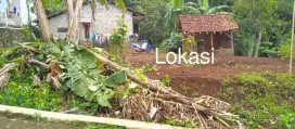 Jual tanah pingir jalan luas 20tmbk srt ajb lokasi cimaung banjaran